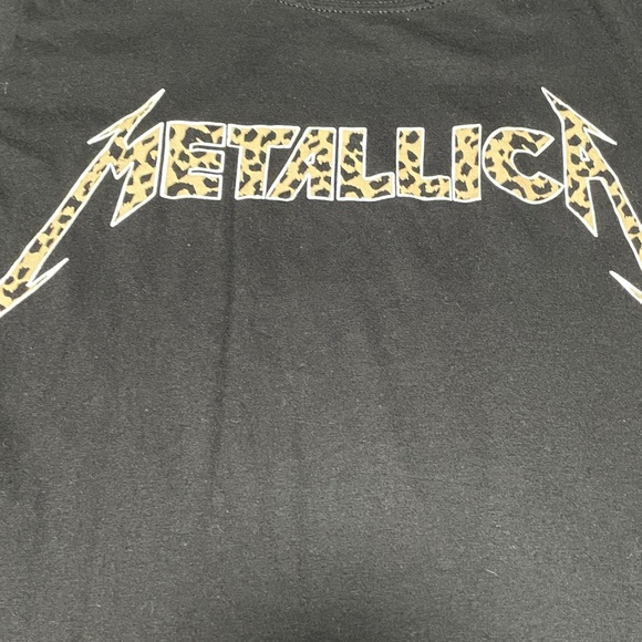 Metallica Black Graphic T-Shirt Black - Picture 4 of 6